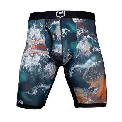 V Bamboo Elements 8" Boxer Brief - Zen Pouch™ Duo