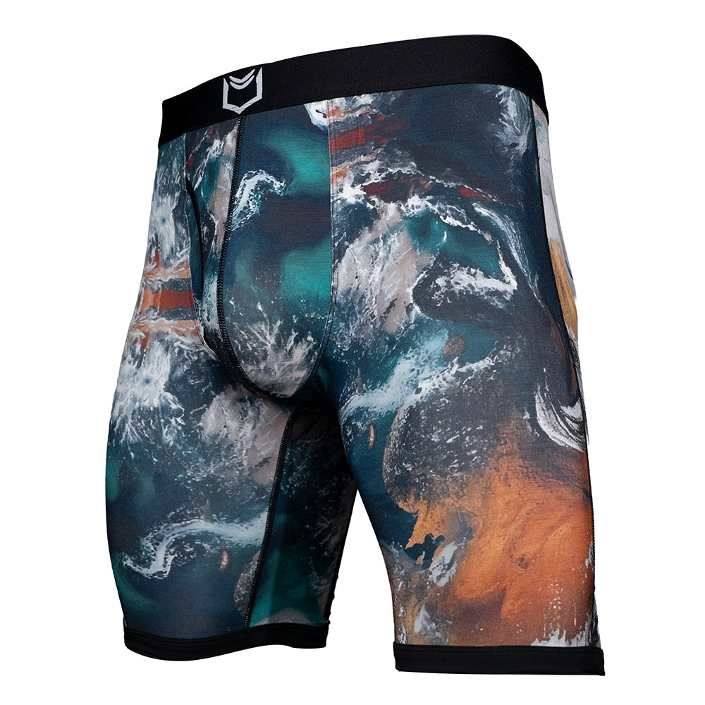 V Bamboo Elements 8" Boxer Brief - Zen Pouch™ Duo