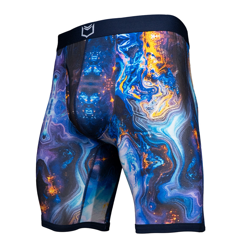 V Bamboo Elements 8" Boxer Brief - Zen Pouch™ Duo