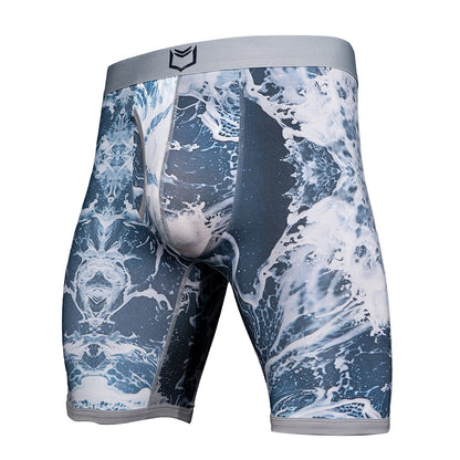 V Bamboo Elements 8" Boxer Brief - Zen Pouch™ Duo