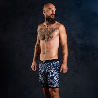 SHEATH V Bamboo Trametes Men's 8" Sports Performance Boxer Brief