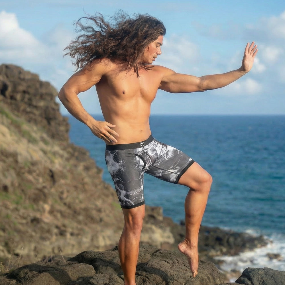 V Bamboo Elements 8" Boxer Brief - Zen Pouch™ Duo (5 Pack)