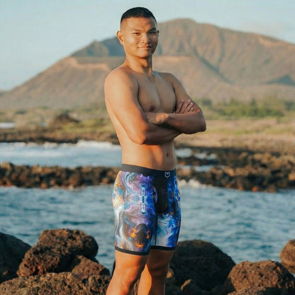 V Bamboo Elements 8" Boxer Brief - Zen Pouch™ Duo