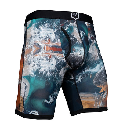 V Bamboo Elements 8" Boxer Brief - Zen Pouch™ Duo