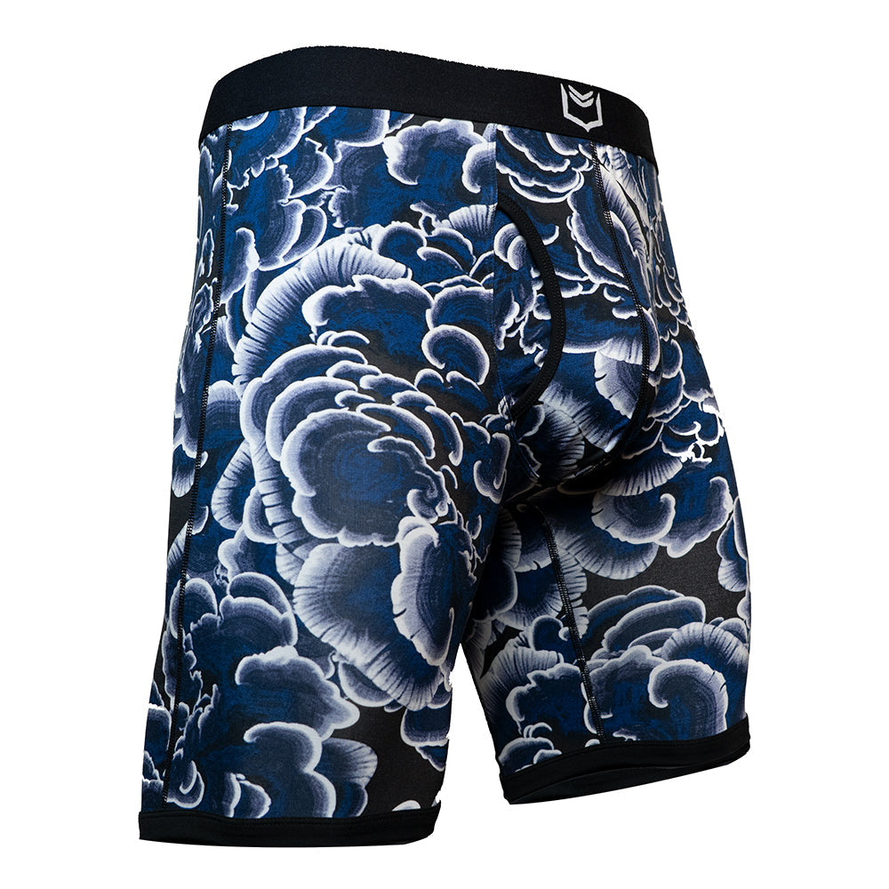 SHEATH V Bamboo Trametes Men's 8" Sports Performance Boxer Brief