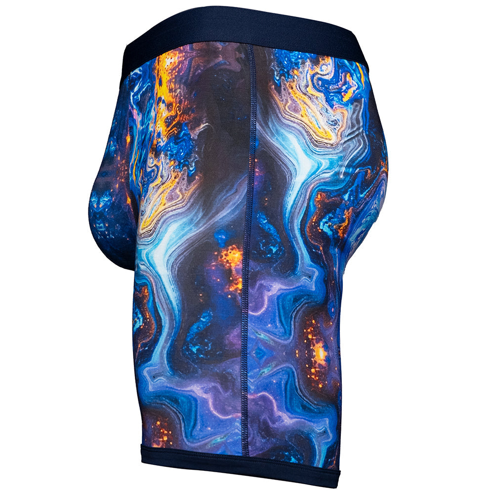 V Bamboo Elements 8" Boxer Brief - Zen Pouch™ Duo