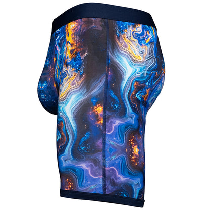 V Bamboo Elements 8" Boxer Brief - Zen Pouch™ Duo
