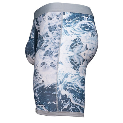 V Bamboo Elements 8" Boxer Brief - Zen Pouch™ Duo