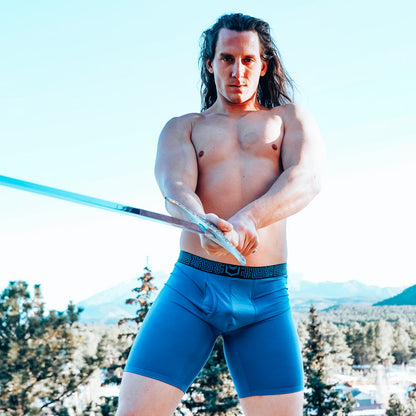 SHEATH V Modal Men's Pouch Boxer Brief 8"