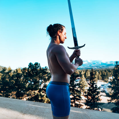 SHEATH V Colossus Men's 8" Sports Performance Boxer Brief