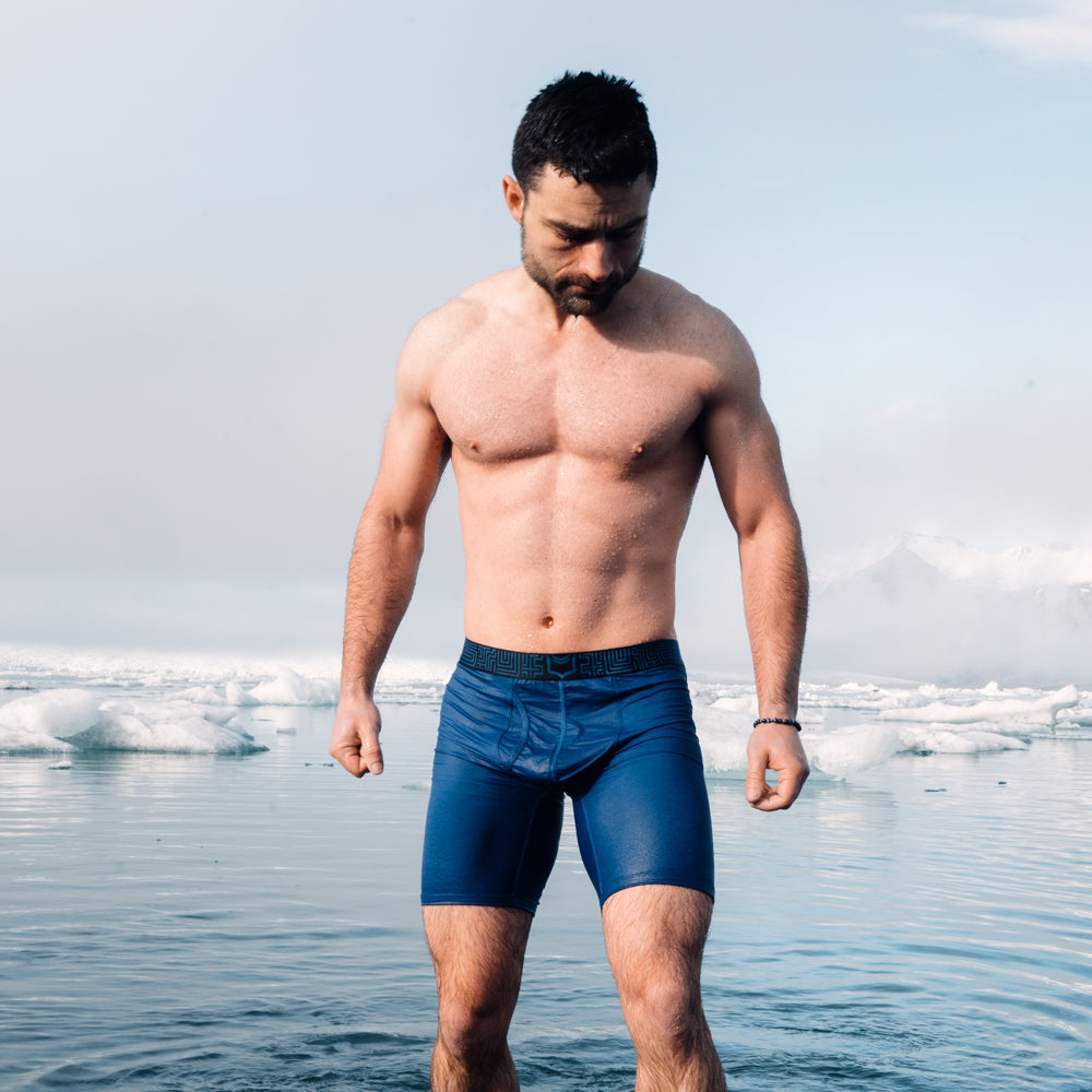 SHEATH V Modal Men's Pouch Boxer Brief 8"