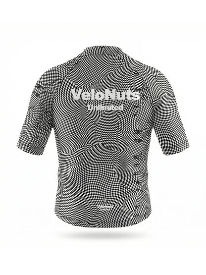 Men's Cycling Jersey-Optical Warp Check