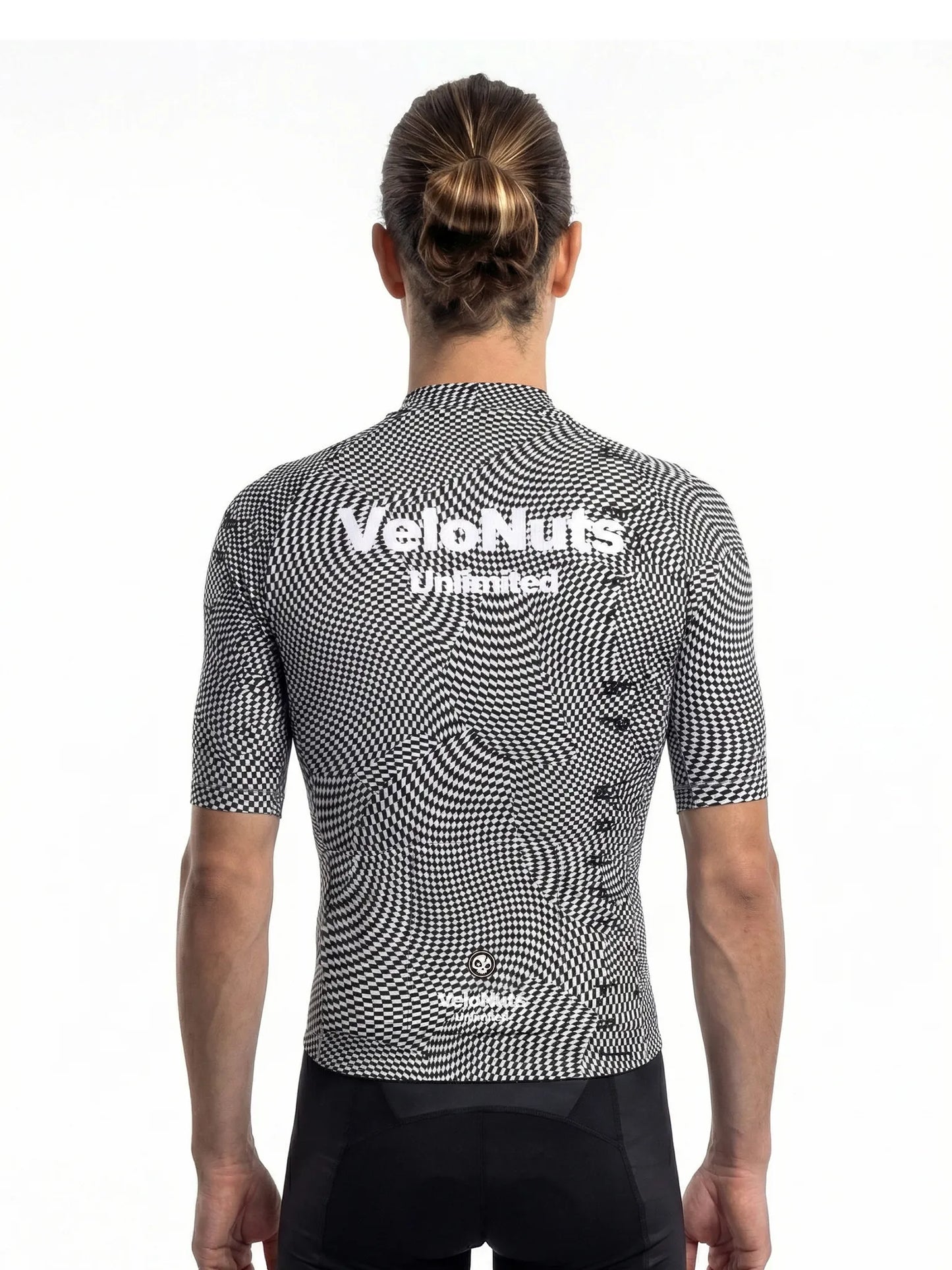 Men's Cycling Jersey-Optical Warp Check
