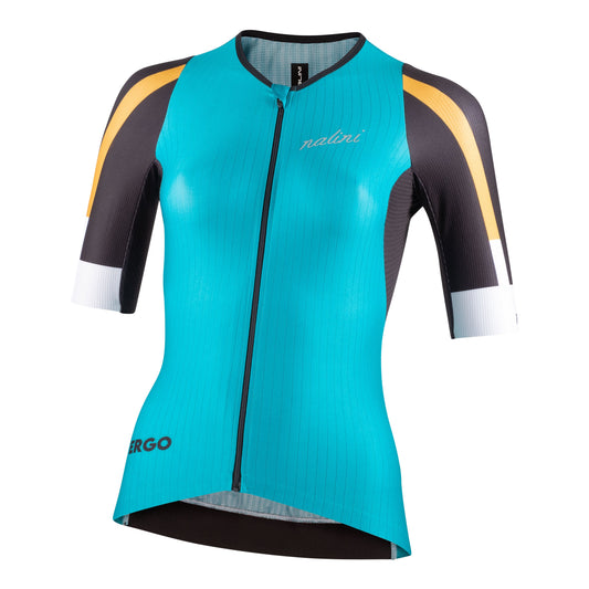 Nalini Women's Veloce Cycling Jersey (Turquoise) XS, S, M, L, XL