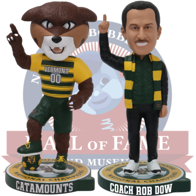Vermont Catamounts 2024 NCAA Men's Soccer National Champions Bobblehead Set