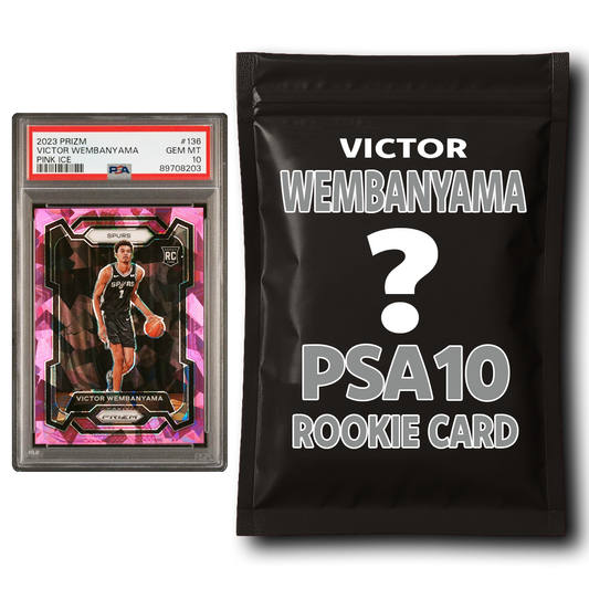 Victor Wembanyama PSA 10 Graded Rookie Basketball Card Mystery Pack