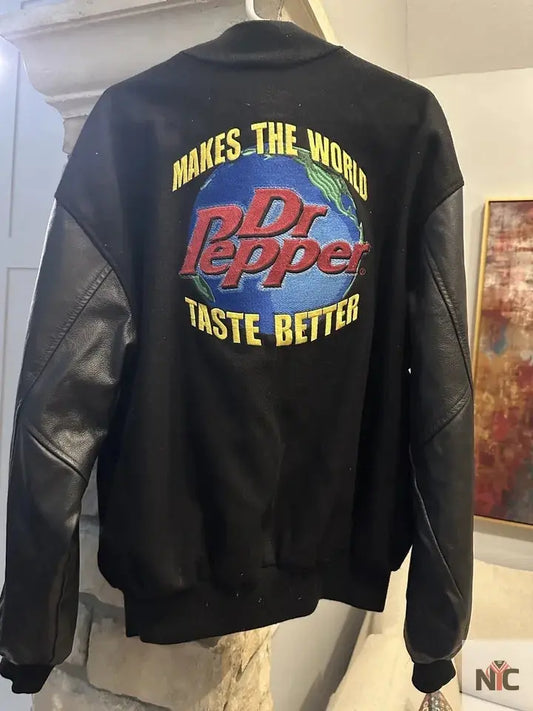 Vintage 90s Dr Pepper Makes The World Taste Better Jacket