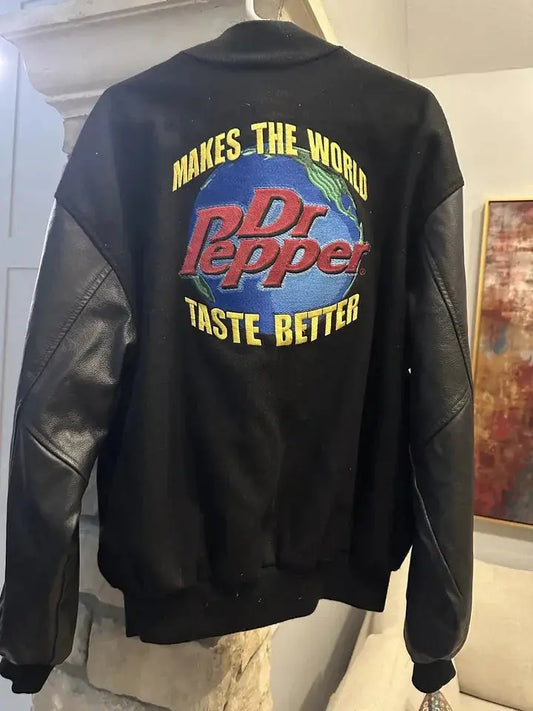 Vintage 90s Dr Pepper Makes The World Taste Better Jacket