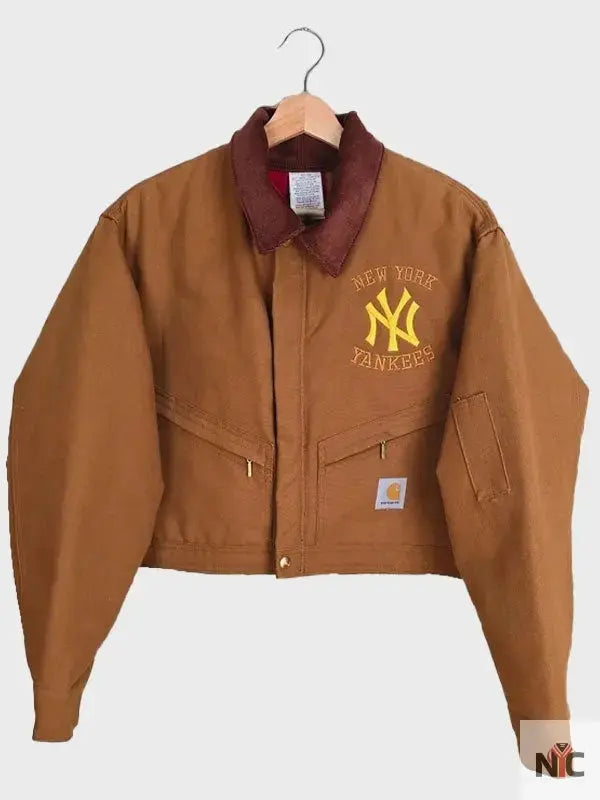 Vintage Carhartt X NY Yankees Crop Jacket