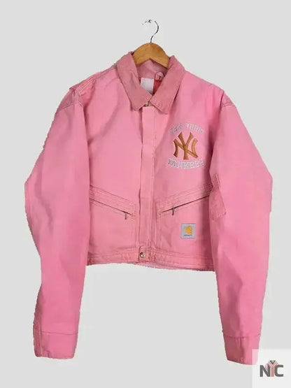Vintage Carhartt X NY Yankees Crop Jacket