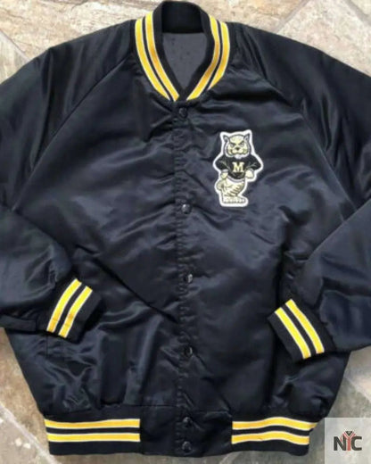 Vintage Missouri Tigers Chalk Line Satin Jacket