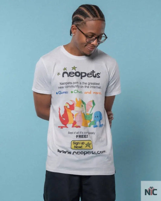 Vintage Neopets Splash Page T-Shirt