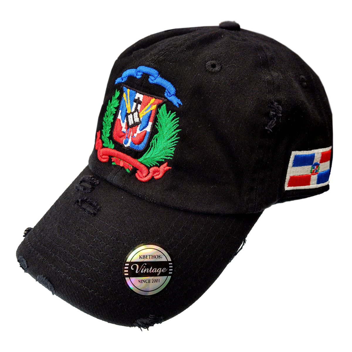 Vintage Adjustable Dominican Shield Hats