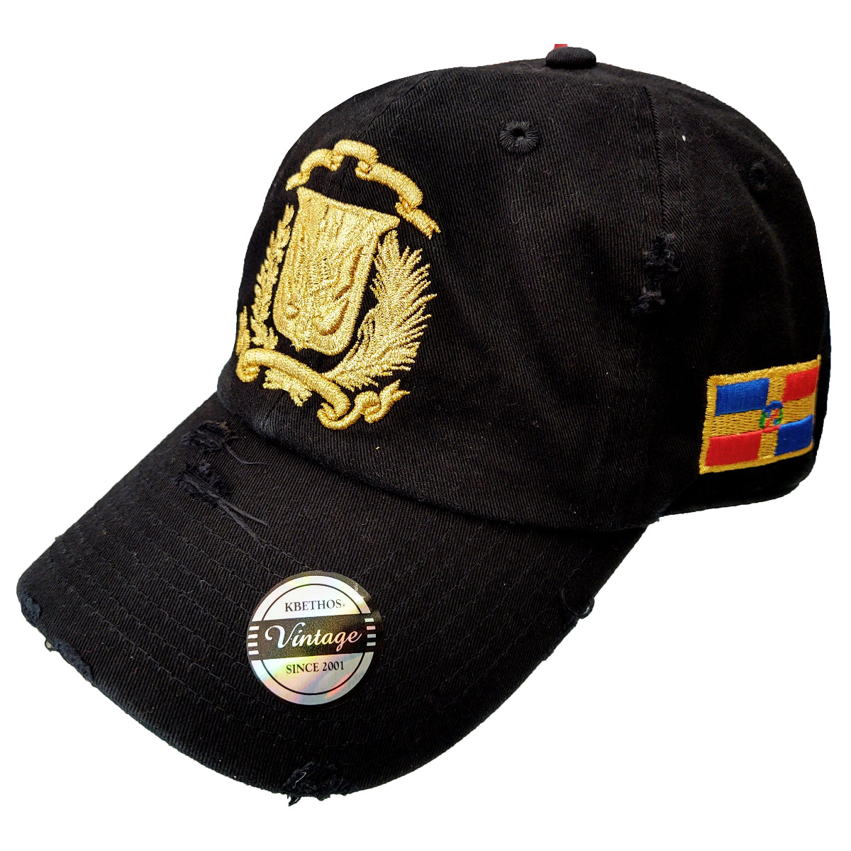 Vintage Adjustable Dominican Shield Hats