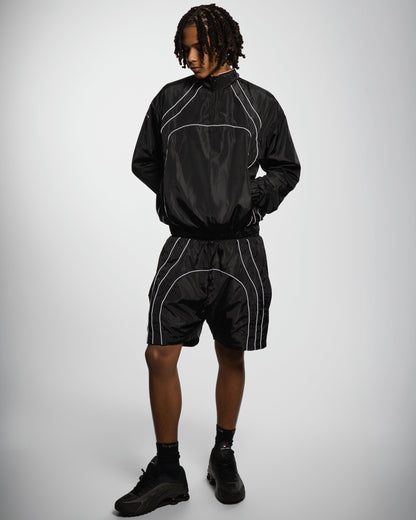“RADIANT AURA” NYLON SHORTS (NIGHT PULSE)