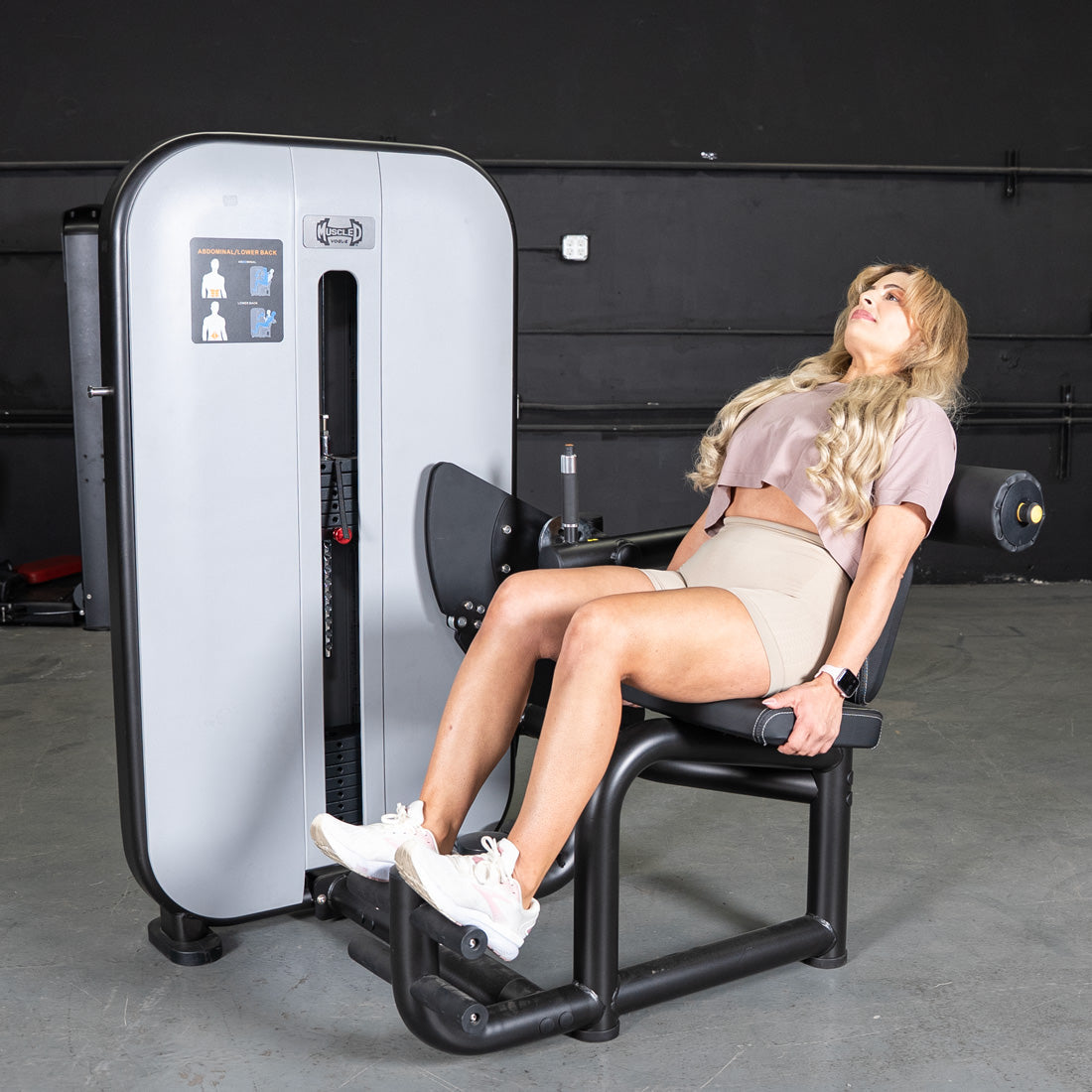 Vogue Selectorized AB/Back Combo | Muscle D Fitness Core Machine