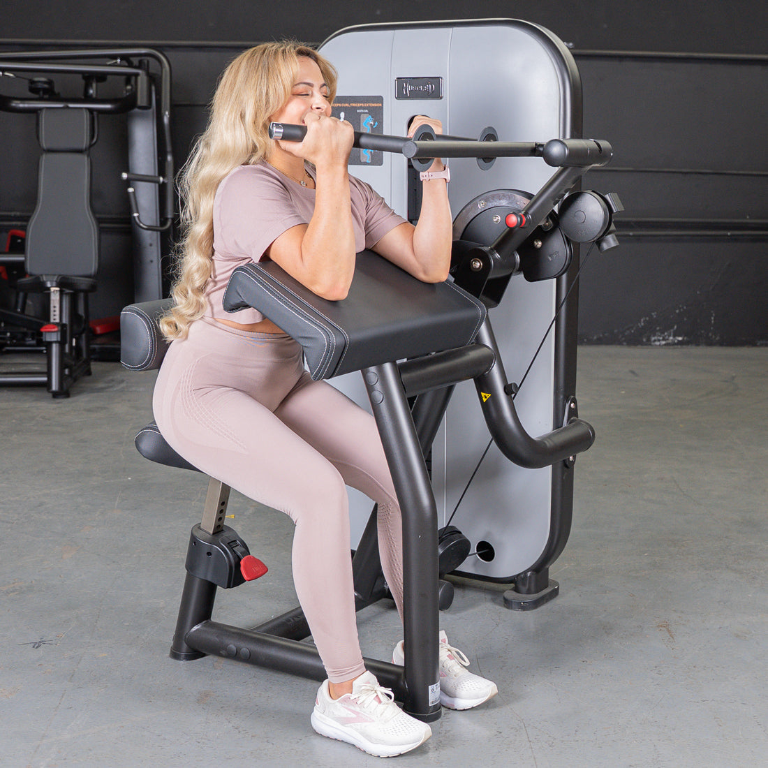 Vogue Biceps Triceps Combo | Commercial Selectorized Machine
