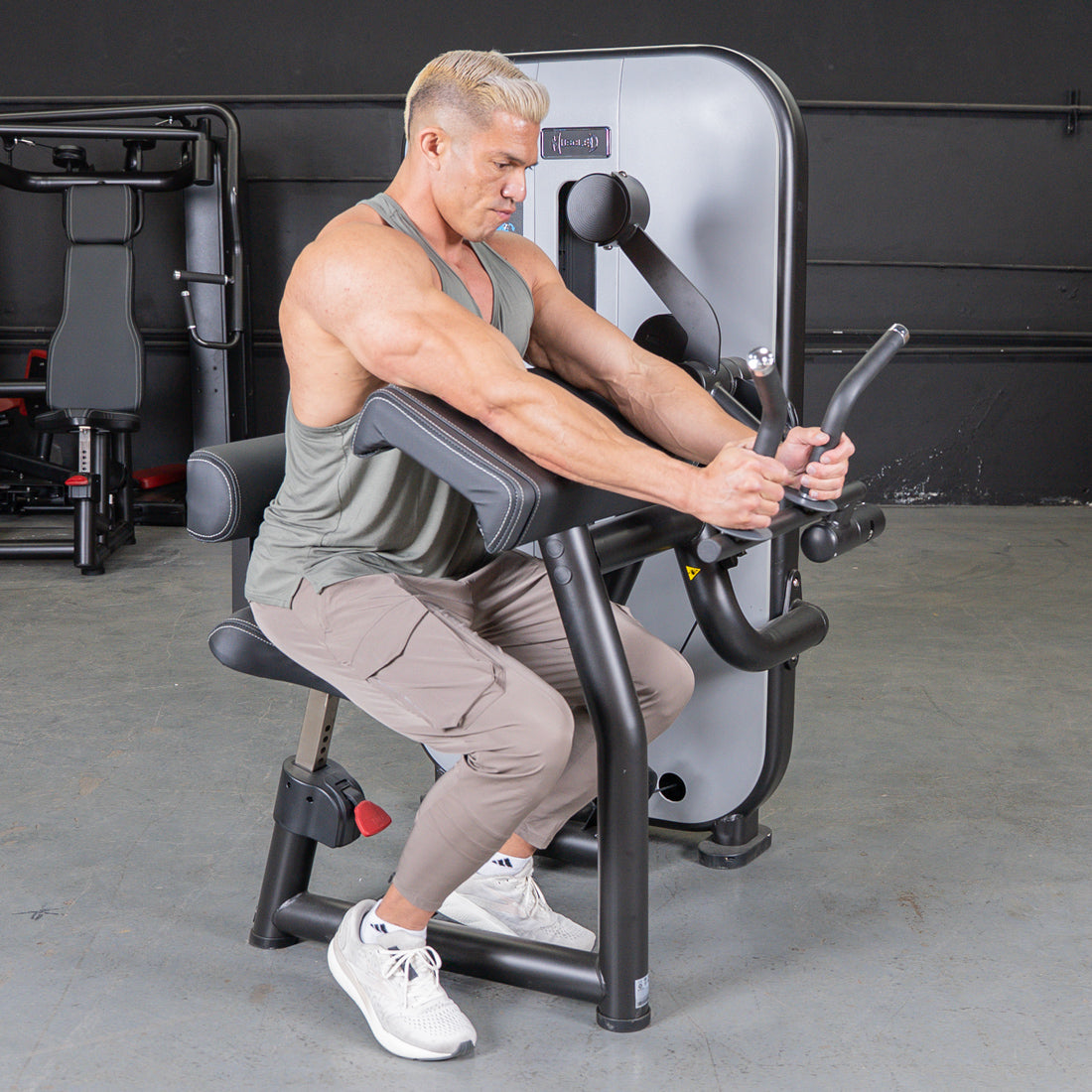 Vogue Biceps Triceps Combo | Commercial Selectorized Machine