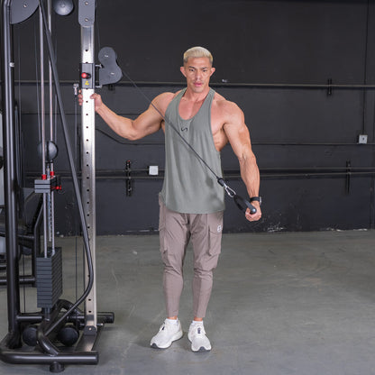 Vogue Cable Crossover by Muscle D Fitness | Commercial Functional Trainer