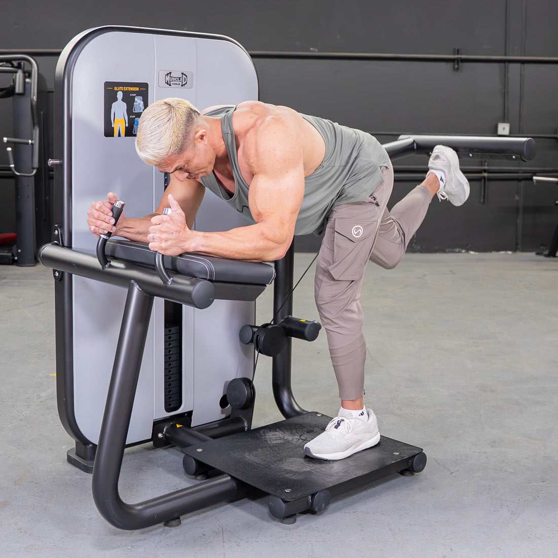 Vogue Glute Extension Machine | Muscle D Fitness Commercial Gym