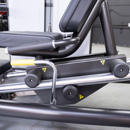 Vogue Selectorized Leg Press | 240lb Stack | Muscle D