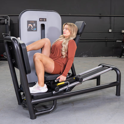 Vogue Selectorized Leg Press | 240lb Stack | Muscle D