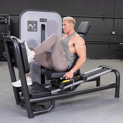 Vogue Selectorized Leg Press | 240lb Stack | Muscle D
