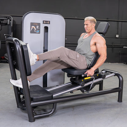 Vogue Selectorized Leg Press | 240lb Stack | Muscle D