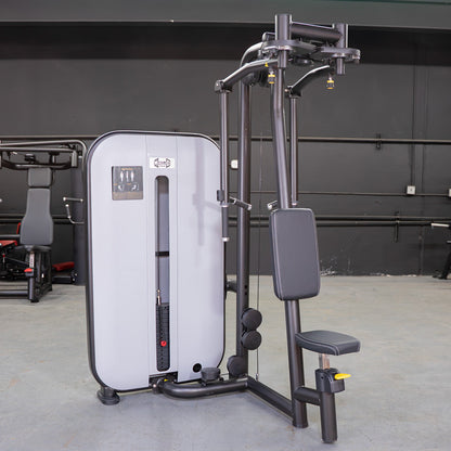 Vogue Pec Deck/Rear Delt - Muscle D Fitness - Adjustable Seat - Pin Selectorized - Chest Back Workout Combo
