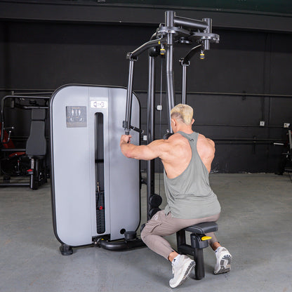 Vogue Pec Deck/Rear Delt - Muscle D Fitness - Adjustable Seat - Pin Selectorized - Chest Back Workout Combo