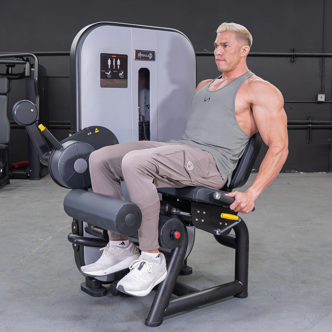 Vogue Seated Leg Curl | Commercial Hamstring Machine | MDF
