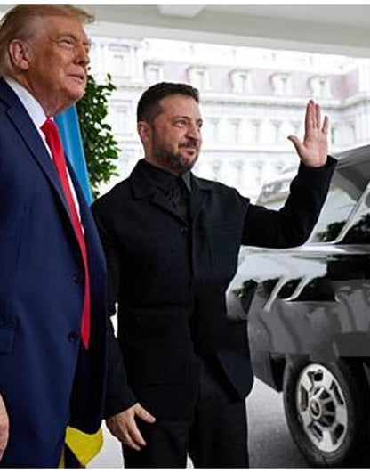 Volodymyr Zelenskyy Black Blazer Jacket
