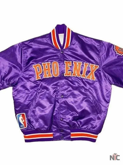 Vtg Rare NBA Phoenix Suns Starter Satin Jacket