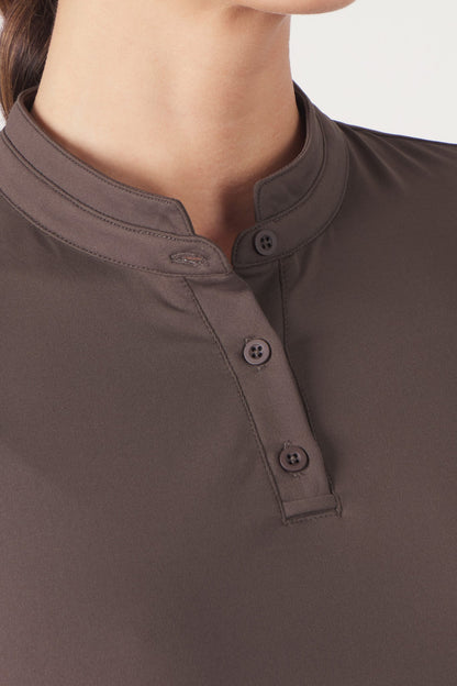 Women's Catalyst Polo | Mantra Collar | Woods