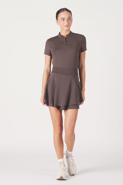 Women's Catalyst Polo | Mantra Collar | Woods