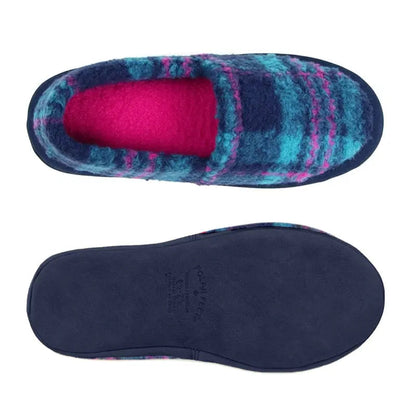 Women's Perfect Mocs - Peacock Plaid
