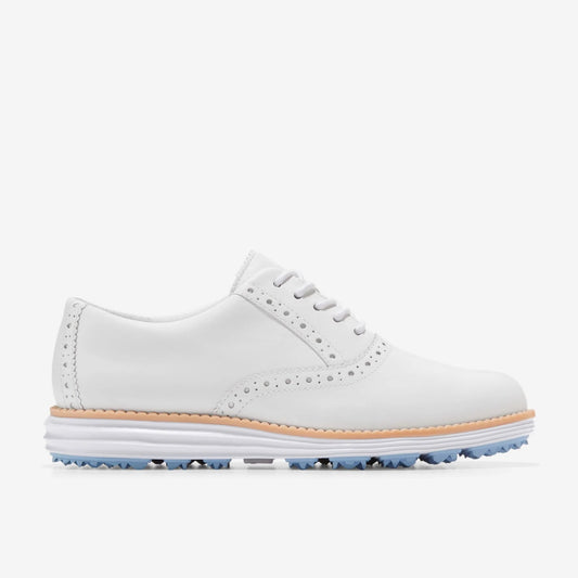 [W27601] WOMENS COLE HAAN ØRIGINALGRAND SHORTWING OXFORD WATERPROOF GOLF SHOE