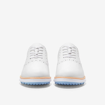 [W27601] WOMENS COLE HAAN ØRIGINALGRAND SHORTWING OXFORD WATERPROOF GOLF SHOE
