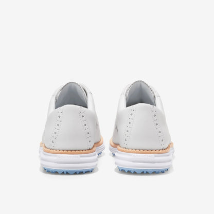[W27601] WOMENS COLE HAAN ØRIGINALGRAND SHORTWING OXFORD WATERPROOF GOLF SHOE