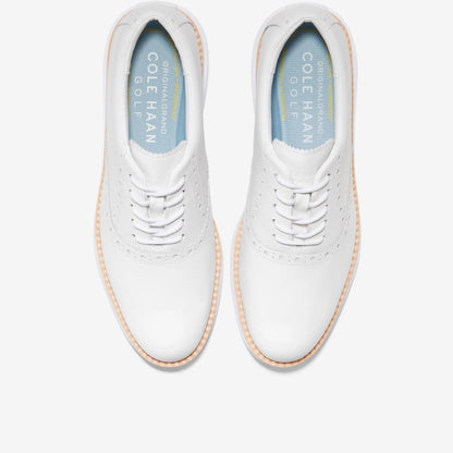 [W27601] WOMENS COLE HAAN ØRIGINALGRAND SHORTWING OXFORD WATERPROOF GOLF SHOE